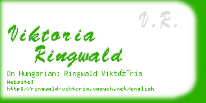 viktoria ringwald business card